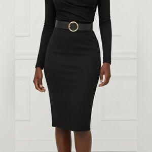 ✨126 Black Pencil Skirt